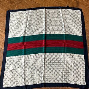 Women's Gorgeous Satin feel Striped Scarf NEW